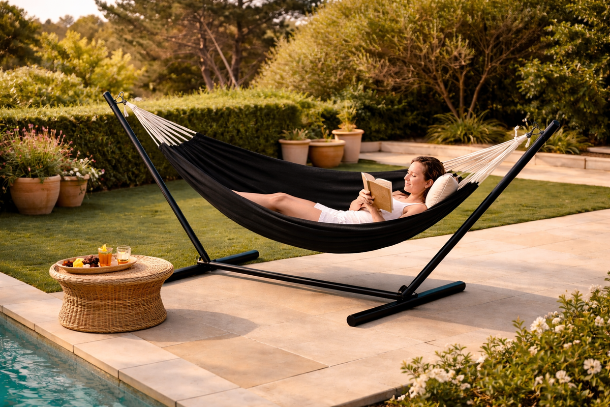 Hamac sur pieds Summerbed · Le Calanque  Nuit