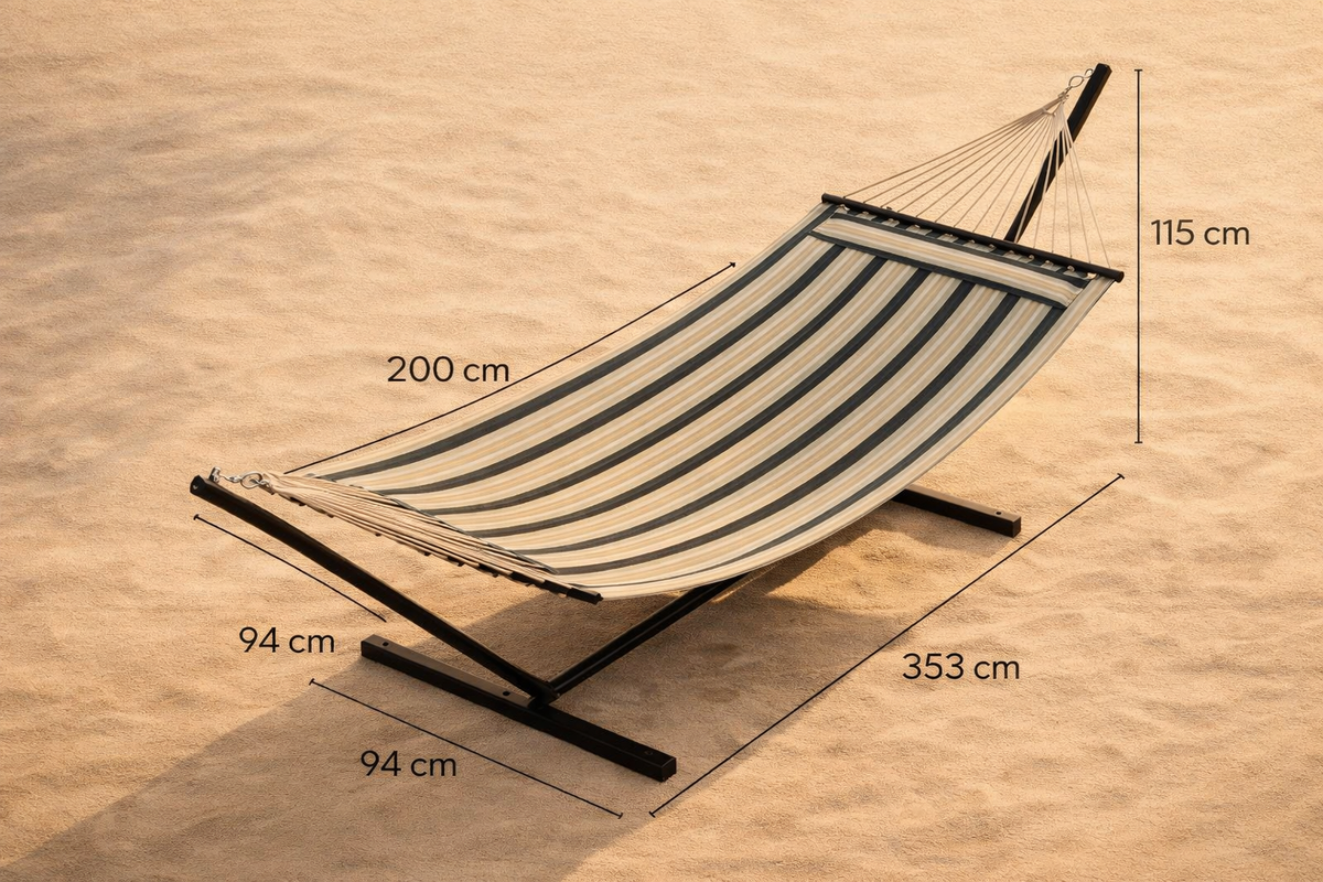 Hamac sur pieds Summerbed · Le Riviera